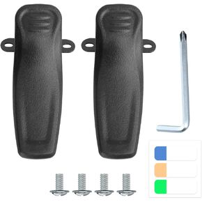 TIDRADIO TD-H3,TD-H8,2Pcs Belt Clip for Two Way Radio RETEVIS H-777 BF-666S, BF-777S,BF-888S Hot Model Radio
