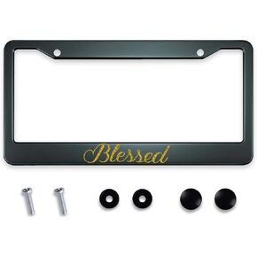 Smooffly Jesus Loves You Quote تخصيص إطارات لوحة الترخيص المعدنية إطار لوحة الترخيص ملحقات السيارة العالمية المصنوعة من الفولاذ المقاوم للصدأ ديكور السيارات يناسب المركبات الأمريكية القياسية مقاس 12.2 × 6.3 بوصة in Kuwait