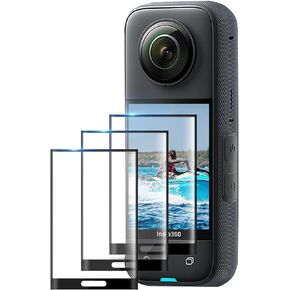 FiTSTILL 3PCS LCD Screen Protector Appliable for Insta360 X4,TPU Hardness Ultra HD Tempered Screen Cover for Insta360X4 Scratch Resistant Camera Accessories
