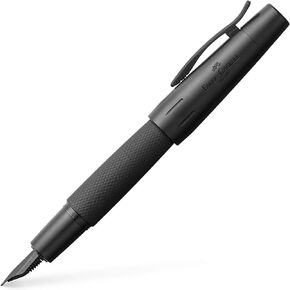 Faber-Castell E-Motion Fountain Pen Pure Black M in Saudi Arabia