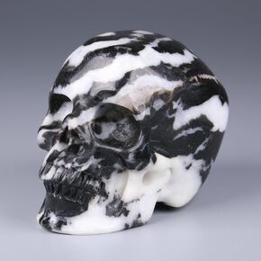 2.0" Natural Blue Aventurine Crystal Skull Statue, Hand Carved Gemstone Fine Art Sculpture, Reiki Healing Stone Skull,Home Decoration Statue.