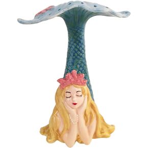 Blue Sky Ceramics Mermaid Earring Holder, Multi