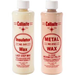Collinite No. 845 Insulator Wax & No. 850 Metal Wax Combo