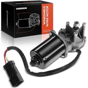 A-Premium Front Windshield Wiper Motor Compatible with Jeep TJ 1997-2002, Wrangler 1997-2002, L4 2.5L L6 4.0L, Sport Utility, 5-Pin, Replace# 227145, AA140442