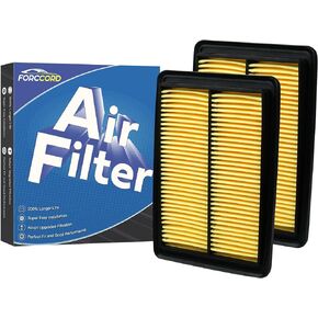 2-Pack Engine Air Filter Fits for Nissan Pathfinder 2021-2024 & Infiniti QX60 2022-2023, 3.5L Air Filter Replacement 16546-6TA0A Car Accessories