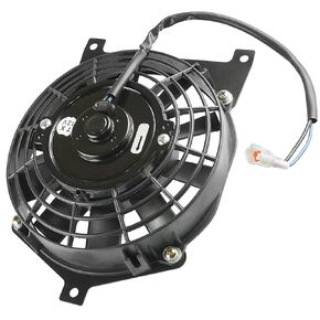 Caltric Radiator Cooling Fan Compatible with Yamaha Grizzly 660 YFM660F 4X4 2002 2003 2004 2005 2006 2007 2008
