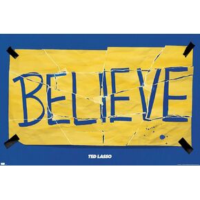 Trends International Ted Lasso - Torn Believe Wall Poster in Kuwait