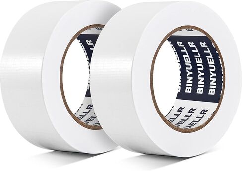 2 Pack Silver Duct Tape Heavy Duty - 1.88 in x 35 Yard, Waterproof, Strong, Flexible, No Residue and Tear by Hand - Use for Indoor & Outdoor, Repairs, Industrial, Professional Use in Saudi Arabia