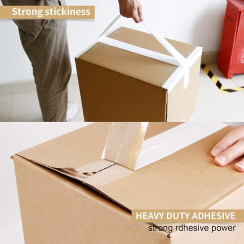 2 Pack Silver Duct Tape Heavy Duty - 1.88 in x 35 Yard, Waterproof, Strong, Flexible, No Residue and Tear by Hand - Use for Indoor & Outdoor, Repairs, Industrial, Professional Use in Saudi Arabia