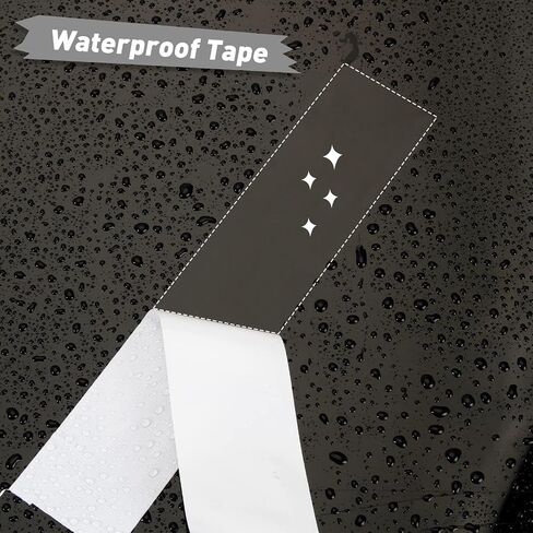 2 Pack Silver Duct Tape Heavy Duty - 1.88 in x 35 Yard, Waterproof, Strong, Flexible, No Residue and Tear by Hand - Use for Indoor & Outdoor, Repairs, Industrial, Professional Use in Saudi Arabia