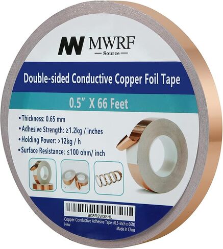 Copper Conductive Adhesive Tape (0.5 inch x 66 ft) in Saudi Arabia