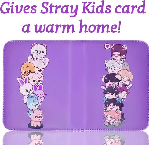Korean Pop SKZOO Stray Kids Trading PhotoCard Binder Albums Storage 400 - Photocard Holder Book with Sleeves, Photocard Cards Album Gifts for Boys & Girsl, idol Photo Protect - Lomo Card in Saudi Arabia