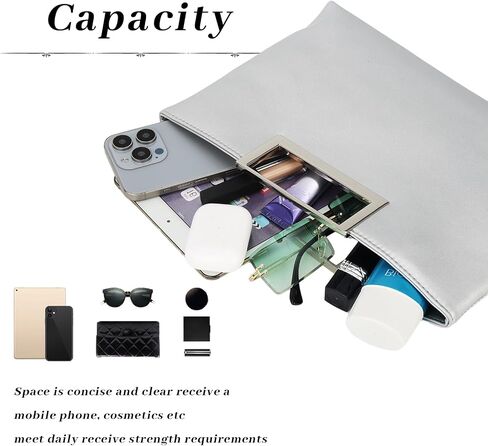 Clutch Purses for Women Formal Fashion PU Leather Evening Bag Stylish Handbag with Chain for Wedding Prom Bridal in Saudi Arabia