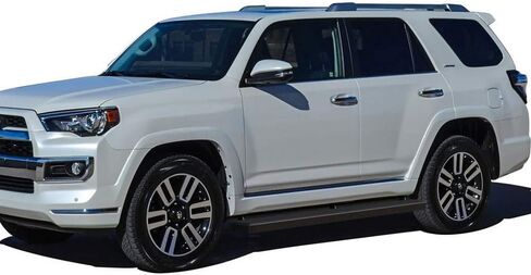APS (لوح الجري الفضي، ألواح الجري، القضبان الجانبية، الخطوات الجانبية المتوافقة مع Toyota 4Runner 2010-2013 SR5 & 10-24 Limited & 19-24 Nightshade Edition in Kuwait