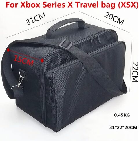 حقيبة تخزين محمولة للسفر وحقيبة يد وغطاء مقاوم للصدمات لملحقات وحدة التحكم في الألعاب X-Box Series X/S (XB-Series S) in Kuwait