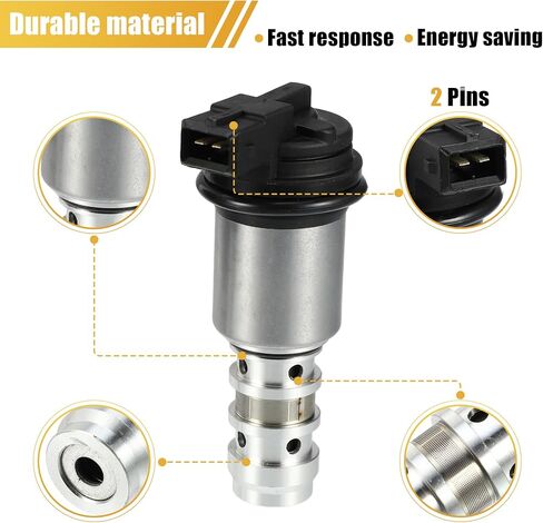 uxcell 2pcs Left Right Variable Valve Timing Solenoid VVT for BMW 550i 750i 2006-2013 Engine Camshaft Oil Control Valve No.11367560462 in Saudi Arabia