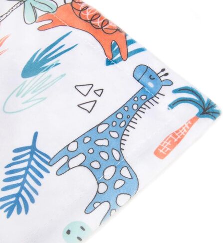 BORITAR Baby Blanket with Cute Lion for Boys and Girls Super Soft Minky with Double Layer Dotted Backing, Colorful Woodland Printed 30 x 40 Inch in Kuwait