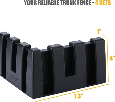 كتل تنظيم صندوق السيارة لسيارات الدفع الرباعي، كتل تنظيم البضائع لسيارات الدفع الرباعي، صندوق السيارة المغطى بالسجاد، مقسم صندوق السيارة متعدد الأغراض ونظام احتواء تخزين البضائع، 4 مجموعات in Kuwait