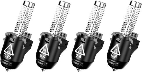 0.25mm 3D Printer Nozzle Compatible for Adventurer 5M/5M Pro High-Speed Nozzle 280℃ High Flow 32mm³/s Nozzle in Saudi Arabia