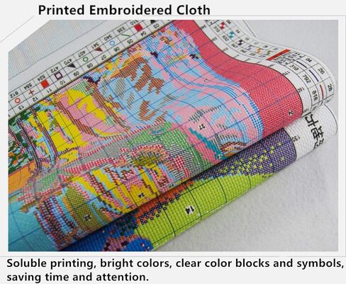CaptainCrafts New Releases DIY Art Cross Stitch Kits Needlecrafts Patterns and Counted Embroidery Kit Christmas Stocking Santa Claus (E, Preprint Stamped 14CT, 21.3×30.3 Inch) in Saudi Arabia
