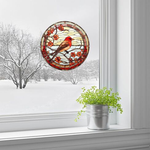 3Pcs Window Clings for Glass Windows and Doors,Window Decals for Birds Strikes,Anti Collision Window Stickers Decor, Decorative Bird Window Decals for Sliding Glass Doors (JD1841) in Saudi Arabia