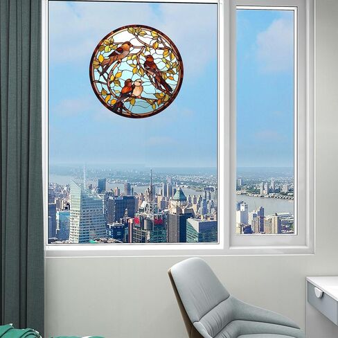 3Pcs Window Clings for Glass Windows and Doors,Window Decals for Birds Strikes,Anti Collision Window Stickers Decor, Decorative Bird Window Decals for Sliding Glass Doors (JD1841) in Saudi Arabia