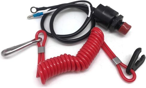 Boat Motor ENGINE STOP SWITCH Assy 65W-82575-01 65W-82575-00 F2.6-02010200 for Yamaha Parsun Outboard F 6HP - 25HP 2/4-stroke in Saudi Arabia