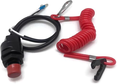 Boat Motor ENGINE STOP SWITCH Assy 65W-82575-01 65W-82575-00 F2.6-02010200 for Yamaha Parsun Outboard F 6HP - 25HP 2/4-stroke in Saudi Arabia