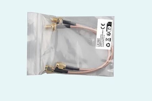 2 قطعة RP-SMA ذكر إلى RP-SMA أنثى الحاجز جبل واي فاي هوائي هوائي تمديد كابل RG316 كابل محوري 1 متر/3 قدم لبطاقة الشبكة اللاسلكية PCI Express PCIE واي فاي راوتر USB محول in Kuwait