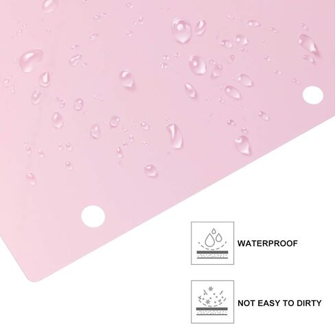 علامات تبويب Toddmomy Aesthetic Supplies 10 قطع من فواصل المجلدات البلاستيكية، وفواصل الألوان، وفواصل المجلدات، وملصقات مصنفة لدفاتر الملاحظات المكونة من 6 حلقات، ومستلزمات قرطاسية A4 وبطاقات فارغة in Kuwait