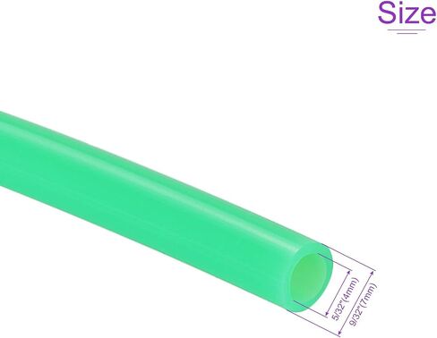 DMiotech 4mm ID 7mm OD 6.6 Feet Silicone Tube Green Industrial Silicone Tubing for Water Air Pump in Saudi Arabia