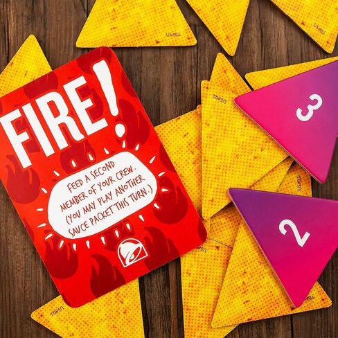 لعبة بطاقات Ravensburger Taco Bell Party Pack للأعمار من 8 سنوات فما فوق - لعبة بطاقات ممتعة وسريعة للحفلات in Kuwait