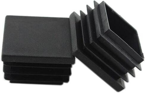 10 PCS Square Plastic Plugs,ULIFESTAR Glide Insert Pipe Tubing End Cap,Plastic Tubing Plug,Durable Chair Glide for Chair Table Stool Leg,Pipe,Stainless Steel Tubing,Tube Pipe Hole 25x25mm/1x1'' in Saudi Arabia