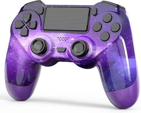 وحدة تحكم لاسلكية متوافقة مع Playstation 4/Slim/Pro/PS4، مع مقبس سماعة رأس استريو/صدمة مزدوجة/لوحة لمس/تحكم في الحركة سداسي المحاور in Saudi Arabia