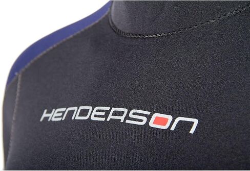 بذلة Henderson Thermoprene للرجال 5 مم (سحاب خلفي) - أسود/أزرق - شورت مقاس 2X in Saudi Arabia