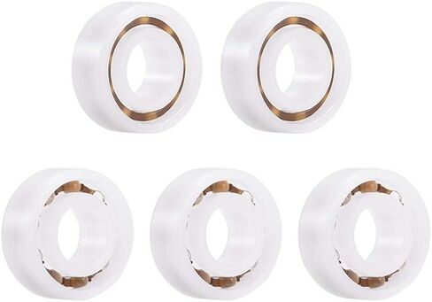 uxcell 685 Plastic Bearings 5x11x3mm Glass Ball Nylon Cage 685 Bearings 5pcs in Saudi Arabia