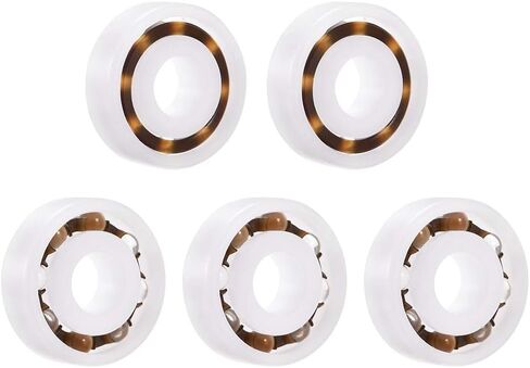 uxcell 685 Plastic Bearings 5x11x3mm Glass Ball Nylon Cage 685 Bearings 5pcs in Saudi Arabia