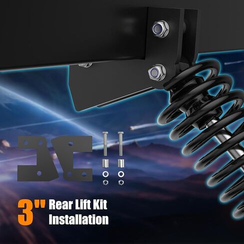 3" Front and 3" Rear Lift Kit for 2013-2022 Polaris Ranger Fullsize 570/Fullsize 570 XP/XP 900/XP 900 CREW/XP 1000/XP 1000 CREW/1000 Diesel/1000 Diesel in Kuwait