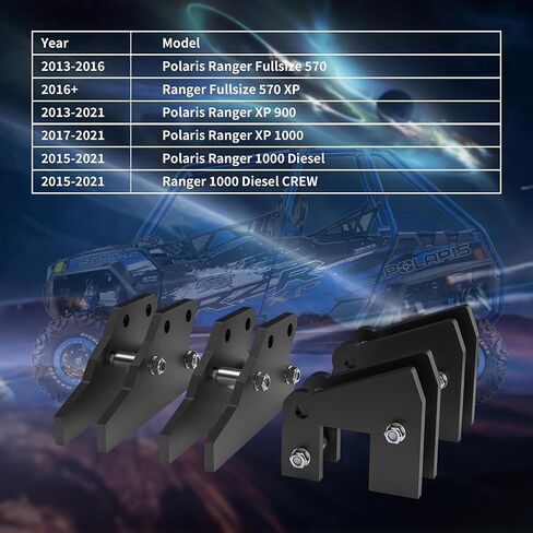 3" Front and 3" Rear Lift Kit for 2013-2022 Polaris Ranger Fullsize 570/Fullsize 570 XP/XP 900/XP 900 CREW/XP 1000/XP 1000 CREW/1000 Diesel/1000 Diesel in Kuwait