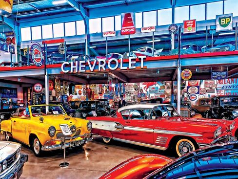 MasterPieces 750 Piece Jigsaw Puzzle for Adults and Family - Collector's Garage - 18"x24" in Saudi Arabia