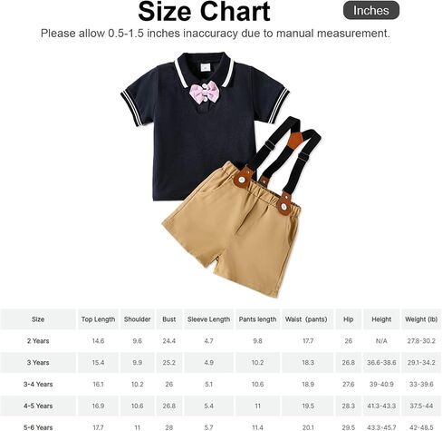 PATPAT Toddler Baby Boy Outfits Short Sleeve Gentleman Casual Suit Bowtie Plaid Sets in Saudi Arabia