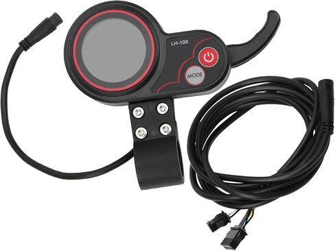 خنق الإبهام مع شاشة عرض ومتانة ممتازة، خنق الإبهام الكهربائي، 3 مستويات من الإضاءة الخلفية للسكوتر الكهربائي على لوح التزلج (60 فولت) in Kuwait