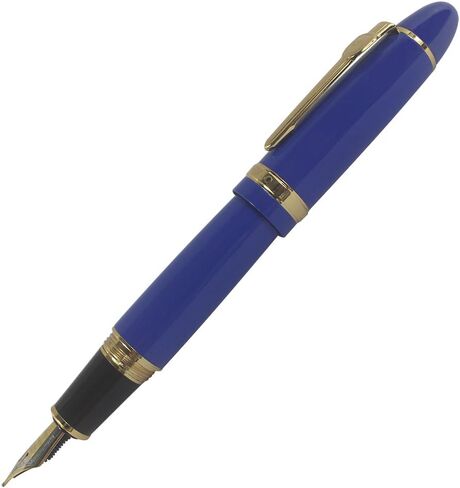 Jinhao 159 Fountain Pen Heavy Big Pen 3 Pieces in 3 Colors (Red, White, Blue) in Saudi Arabia