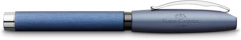 Faber-Castell Essentio 148441 Fountain Pen Nib F Aluminium Blue in Saudi Arabia