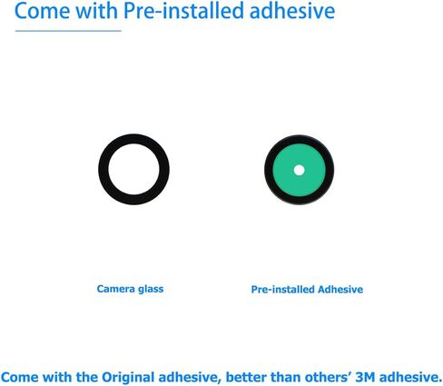 Rear Camera Glass Lens with Adhesive and Repair Toolkit Replacement for Galaxy S21 G991U and S21+ G996U All Carriers in Kuwait