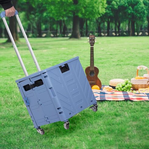 حقيبة تبريد بعجلات، مبرد كبير معزول وقابل للطي ومضاد للتسرب وحزم ثلج محمولة ذات إطار صلب للتخييم والنزهات والسفر على الشاطئ in Kuwait