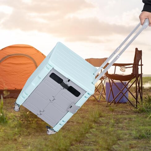 Cooler Bag Wheeled，Large Insulated Rolling Cooler Collapsible Leakproof Portable Hard Framed Ice Packs for Camping Picnic Beach Travel in Saudi Arabia