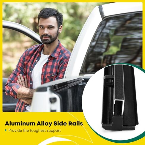 YHTAUTO غطاء سرير شاحنة صلب رباعي الطي مع وظيفة قفل تلقائي متوافقة مع 2020-2023 Chevy Silverado & GMC Sierra 2500HD 3500HD، 6'10 بوصة (82.2 بوصة) سرير جانبي in Kuwait