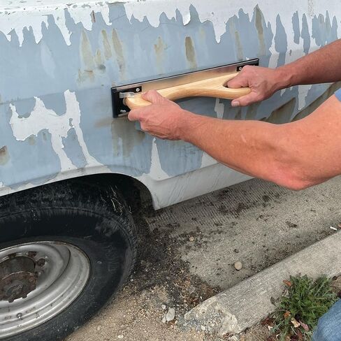 أداة الأداء W3060 مقاس 17 بوصة بمقبض خشبي لآلة الصنفرة الصلبة ذات اللوح الطويل in Kuwait