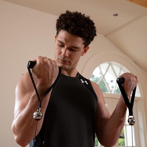 مقابض تمرين شديدة التحمل - ملحقات قبضة لبكرات آلة الكابلات، ومعدات الصالة الرياضية، وأشرطة المقاومة، ورفع الأثقال in Kuwait